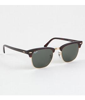 Ray Ban Sunglasses - Mens - Ray Ban Club Master Tortoise Sunglasses