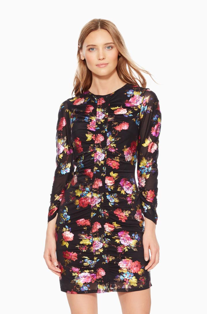 Parker Ny Adrienne Floral Dress