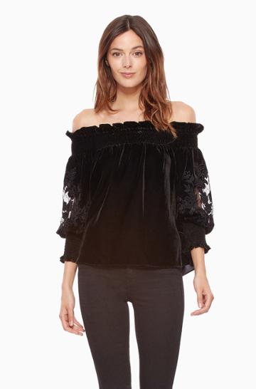 Parker Ny Lori Blouse