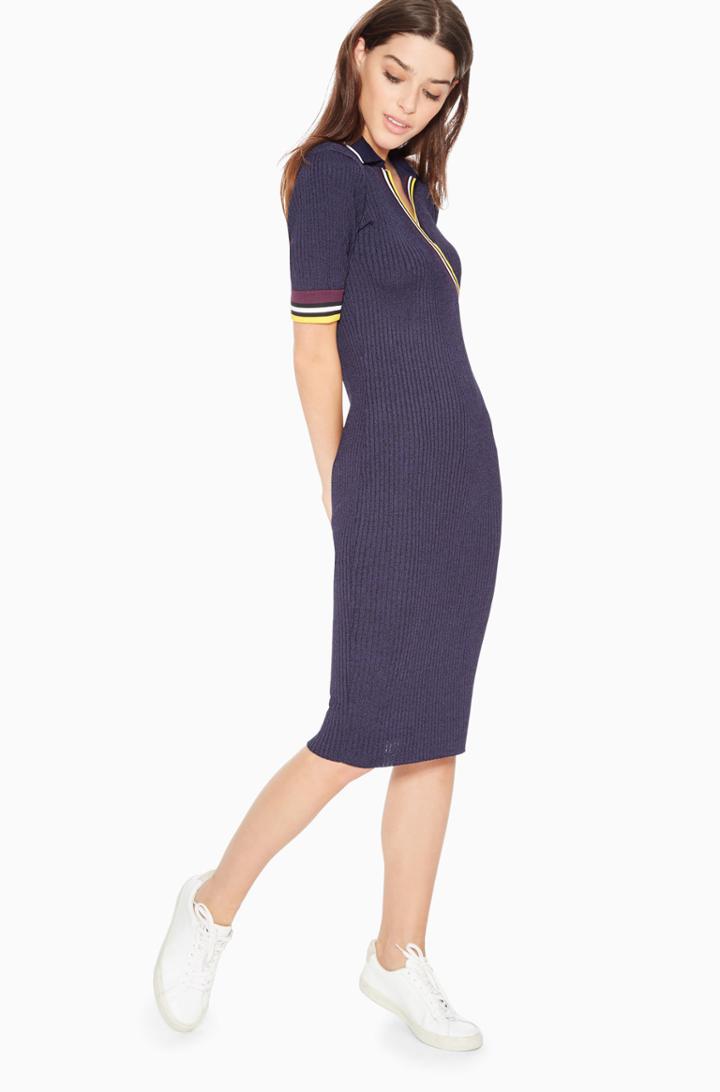 Parker Ny Monty Knit Polo Dress