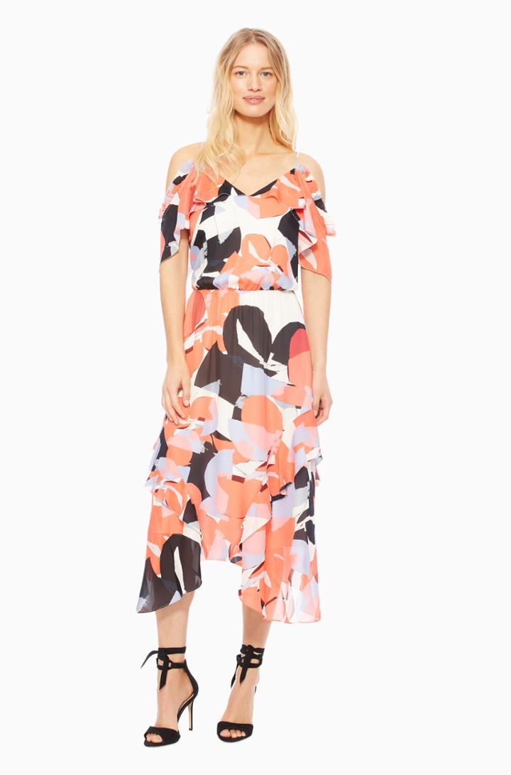Https:/www.parkerny.com/kam-dress/p7a3775gep.html Parker Ny Kam Dress Camelia, Size Large