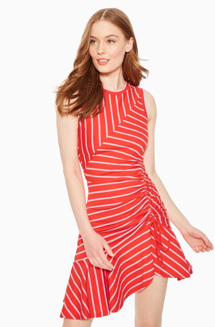 Parker Ny Lucia Striped Dress