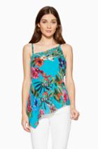 Parker Ny Mallory Floral Top