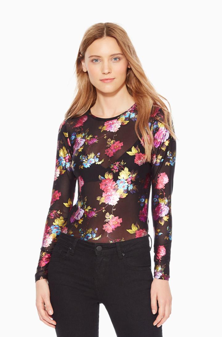 Parker Ny Gianna Floral Top