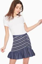 Parker Ny Jordon Striped Skirt