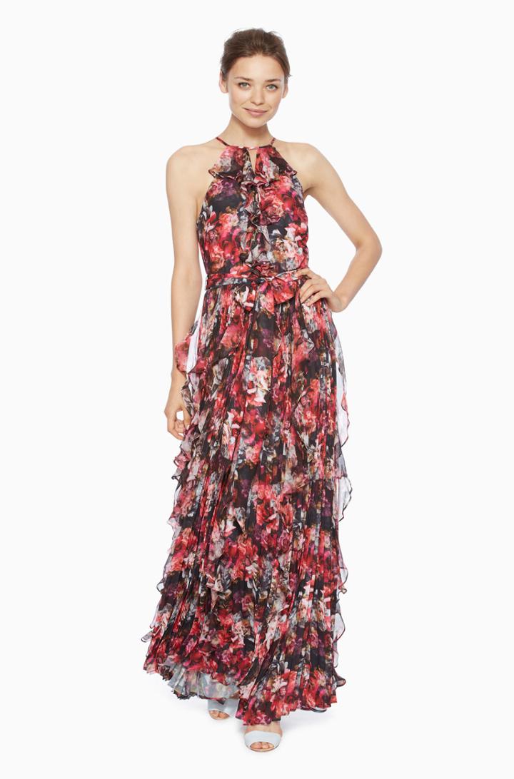 Https:/www.parkerny.com/mellie-dress/b7h4062pgp.html Parker Ny Mellie Dress Cabbage Rose, Size 2