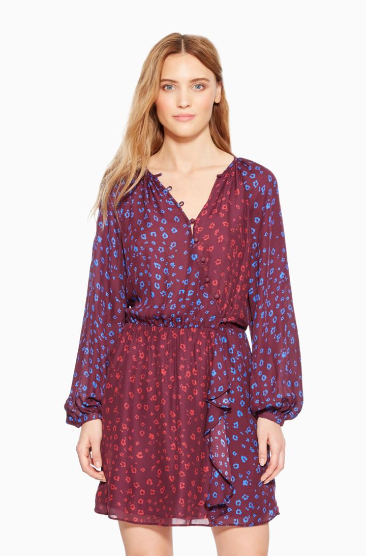 Parker Ny Shai Leopard Dress