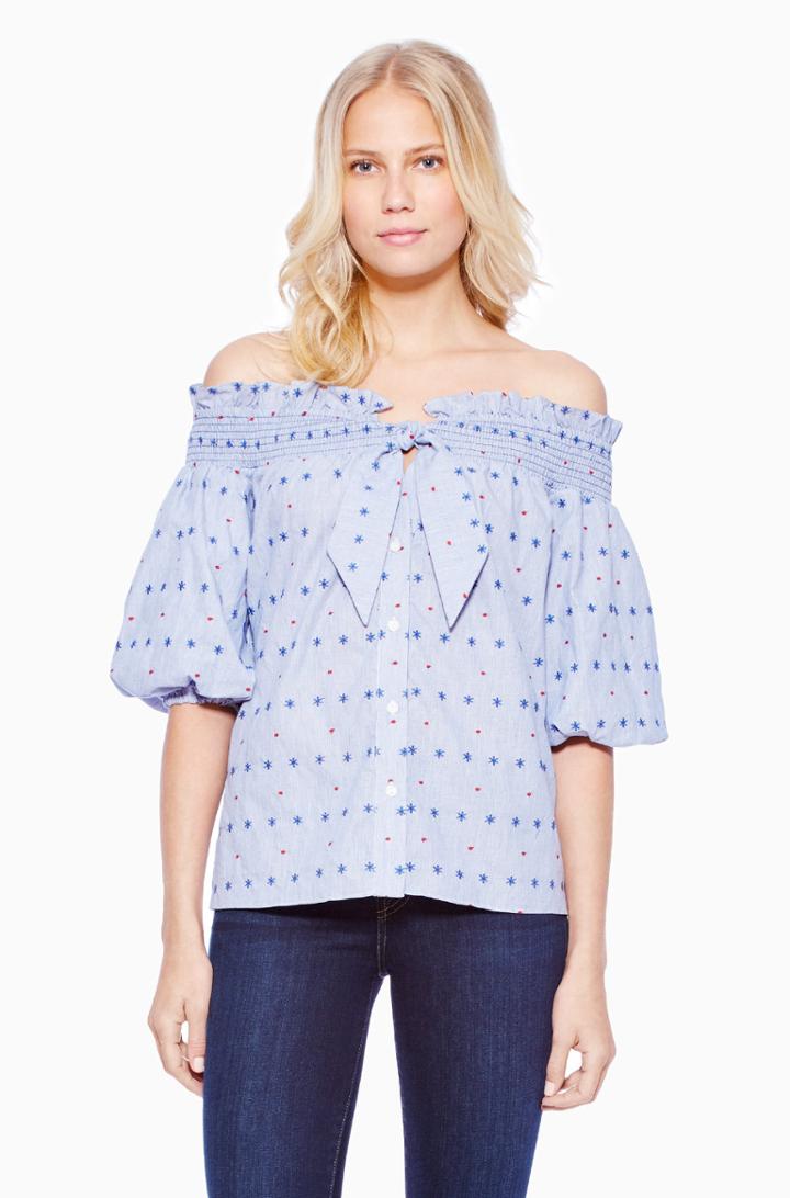 Parker Ny Spade Blouse