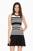 Parker Ny Penny Striped Knit Dress