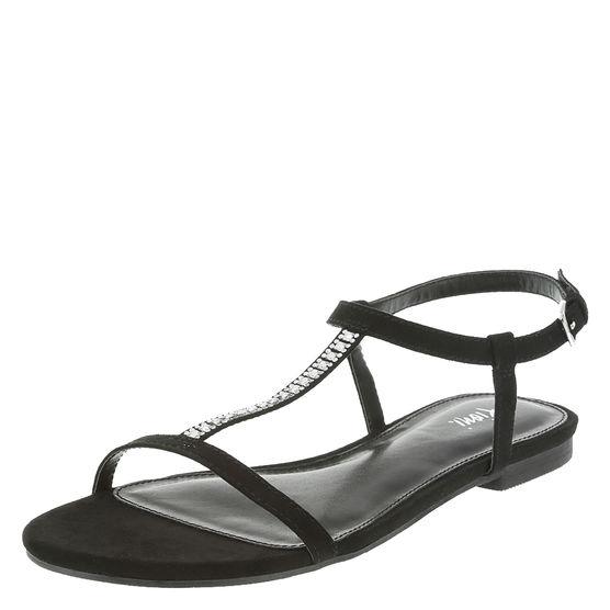 Fioni Women's Violet Embellished Flat