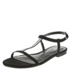 Fioni Women's Violet Embellished Flat