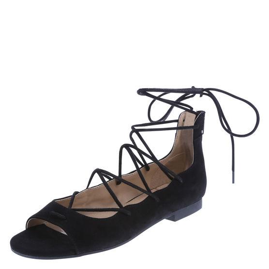 Brash Women's Arden Laced Peep Toe Flat