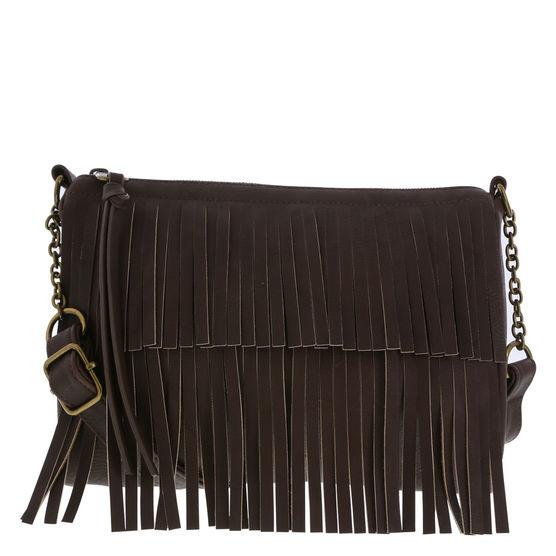 Minicci Women's Farrah Fringe Crossbody