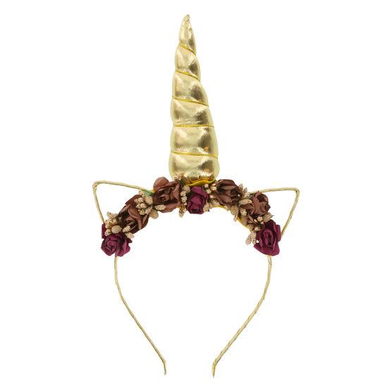 Minicci Women's Caticorn Vintage Flower Headband