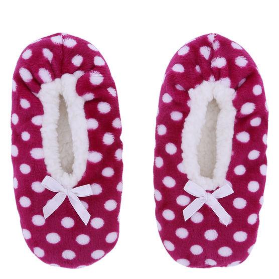 Minicci Women's Polka Dot Soft Sole Slipper