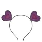 Minicci Women's Lux Heart Cat Ear Headband