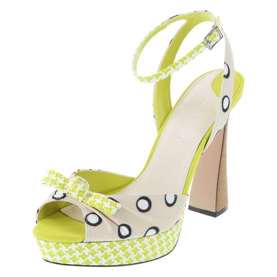 Christian Siriano For Payless Women's Christian Polka-dot Runway Platform Sandal