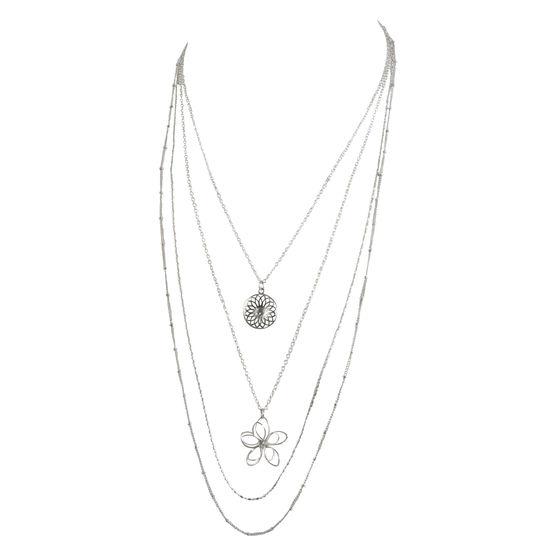 Minicci Women's 4-layer Chain Necklace