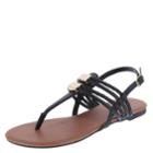 American Eagle Women's Maree Hardware Flat Sandal