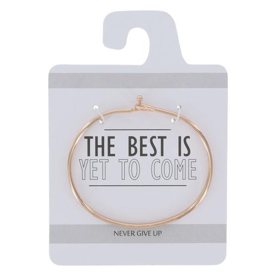 Minicci Women's The Best Is Yet To Come Mantra Bracelet