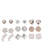 Minicci Women's (9 Pk) Fall Stud Earrings Set