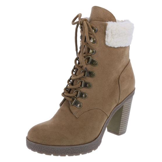 Brash Women's Tisha Lace-up Heel Boot