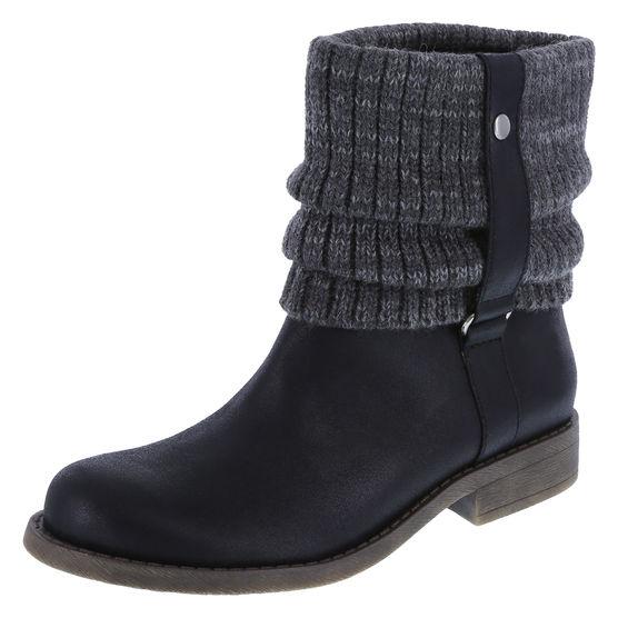Lower East Side Women's Mocha Sweater Boot