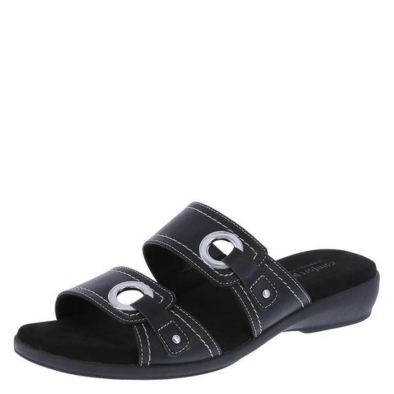 Comfort Plus By Predictions Women's Low Wedge Slide