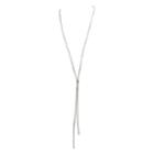 Minicci Women's Rhinestone Slider Long Necklace