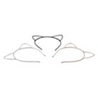 Minicci Women's (3 Pk) Glitter Cat Ear Headbands