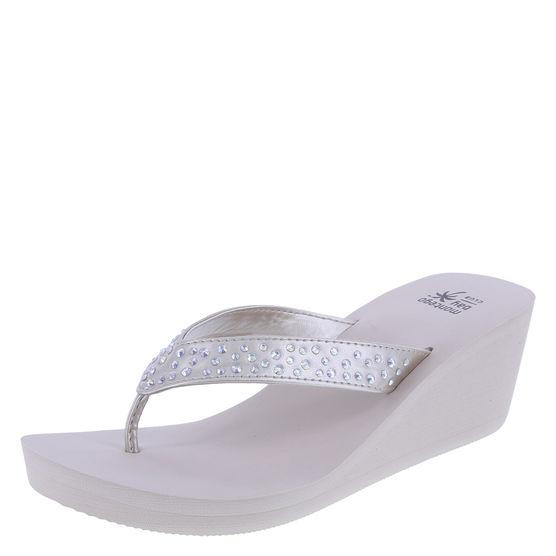 Montego Bay Club Women's Pivot Eva Wedge Flip Flop