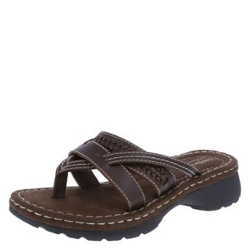 Comfort Plus By Predictions Women's Oake Low-wedge Sandal