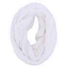 Minicci Women's Faux Fur Lined Cable Infinity Scarf