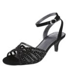 Fioni Women's Goldie Embellished Low Heel