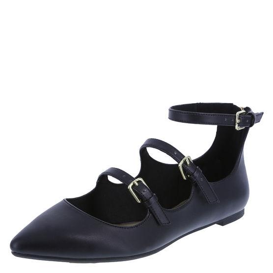 Christian Siriano For Payless Women's Coraline 3-strap Pointed Flat