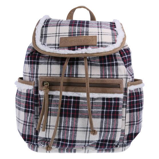 American Eagle Women's Plaid Clover Backpack