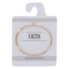 Minicci Women's Faith Mantra Bracelet