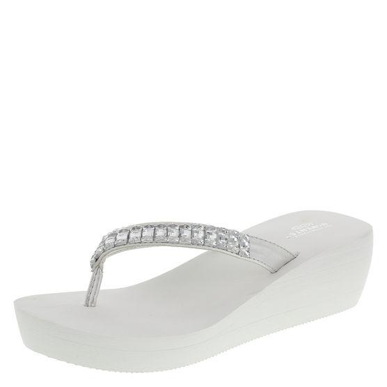Unforgettable Moments Women's Karat Stone Flip Flop