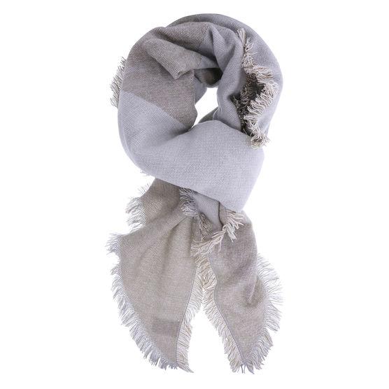 Minicci Women's Buffalo Check Diagonal Scarf