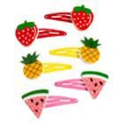 Minicci Women's (6 Pk) Fruit Barrettes