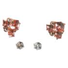 Minicci Women's (2 Pk) Geo Cluster Earrings Set