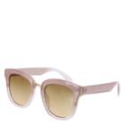 Minicci Women's Pink Linx Rectangle Sunglasses