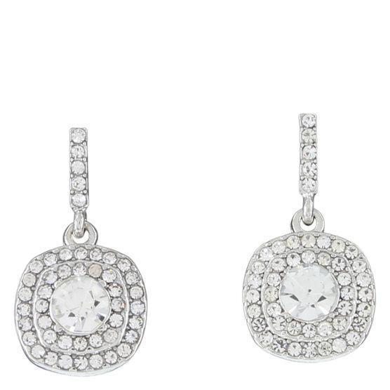 Minicci Women's Pave Square Drop Earrings
