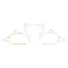 Minicci Women's (3 Pk) Cat Ear Headbands