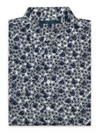 Perry Ellis Short Sleeve Exclusive Flower Print Shirt
