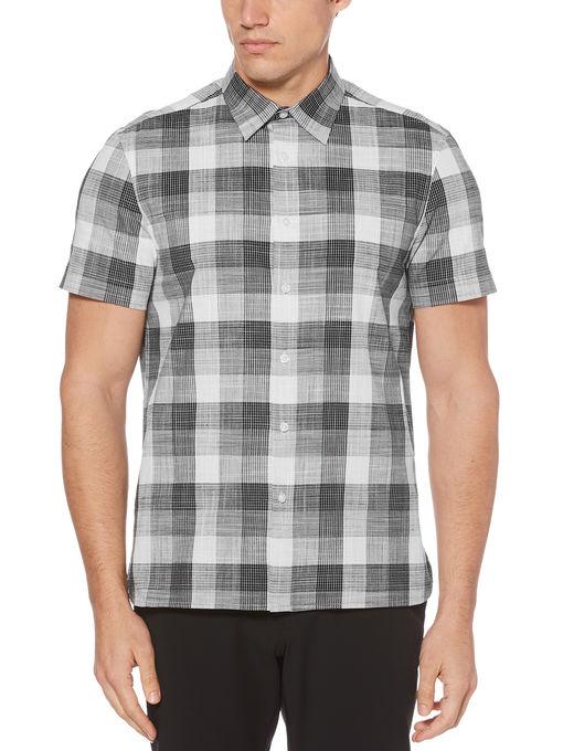 Perry Ellis Cotton Check Shirt