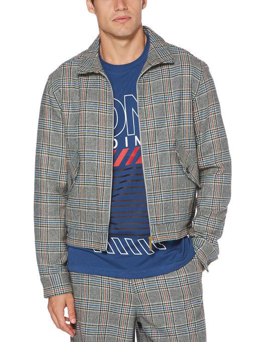 Perry Ellis Plaid Work Jacket