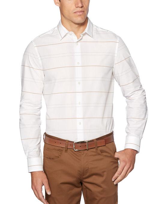 Perry Ellis Striped Horizontal Shirt