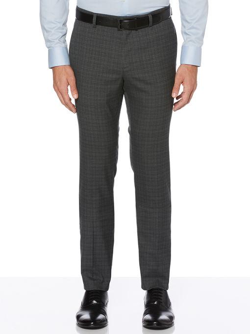 Perry Ellis Very Slim Fit Check Washable Suit Pant