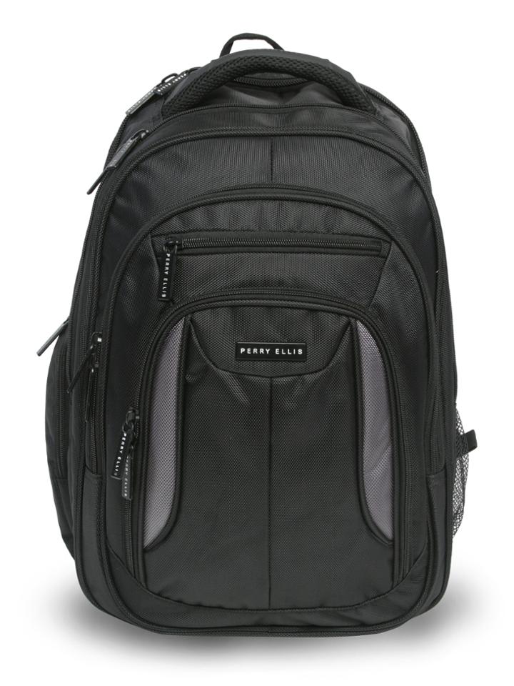 Perry Ellis Delxure Internal Organizer Business Backpack